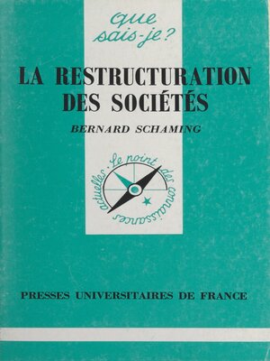 cover image of La restructuration des sociétés